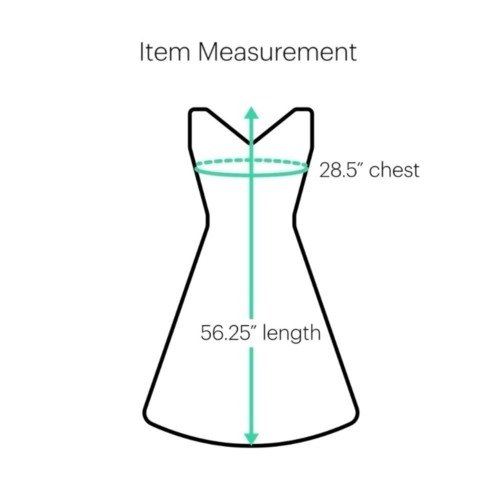 Ralph Lauren evening dress, size 10 petite - Picture 6 of 7